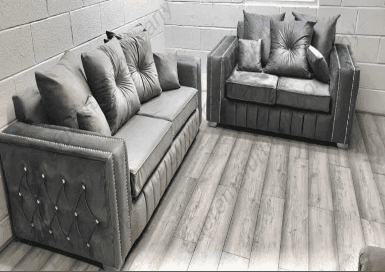 Diamontee Sofa UK - Side view of premium sofas from CESS Furniture UK